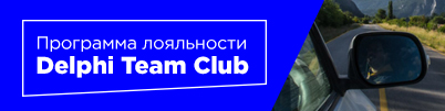 Программа лояльности Delphi Team Club