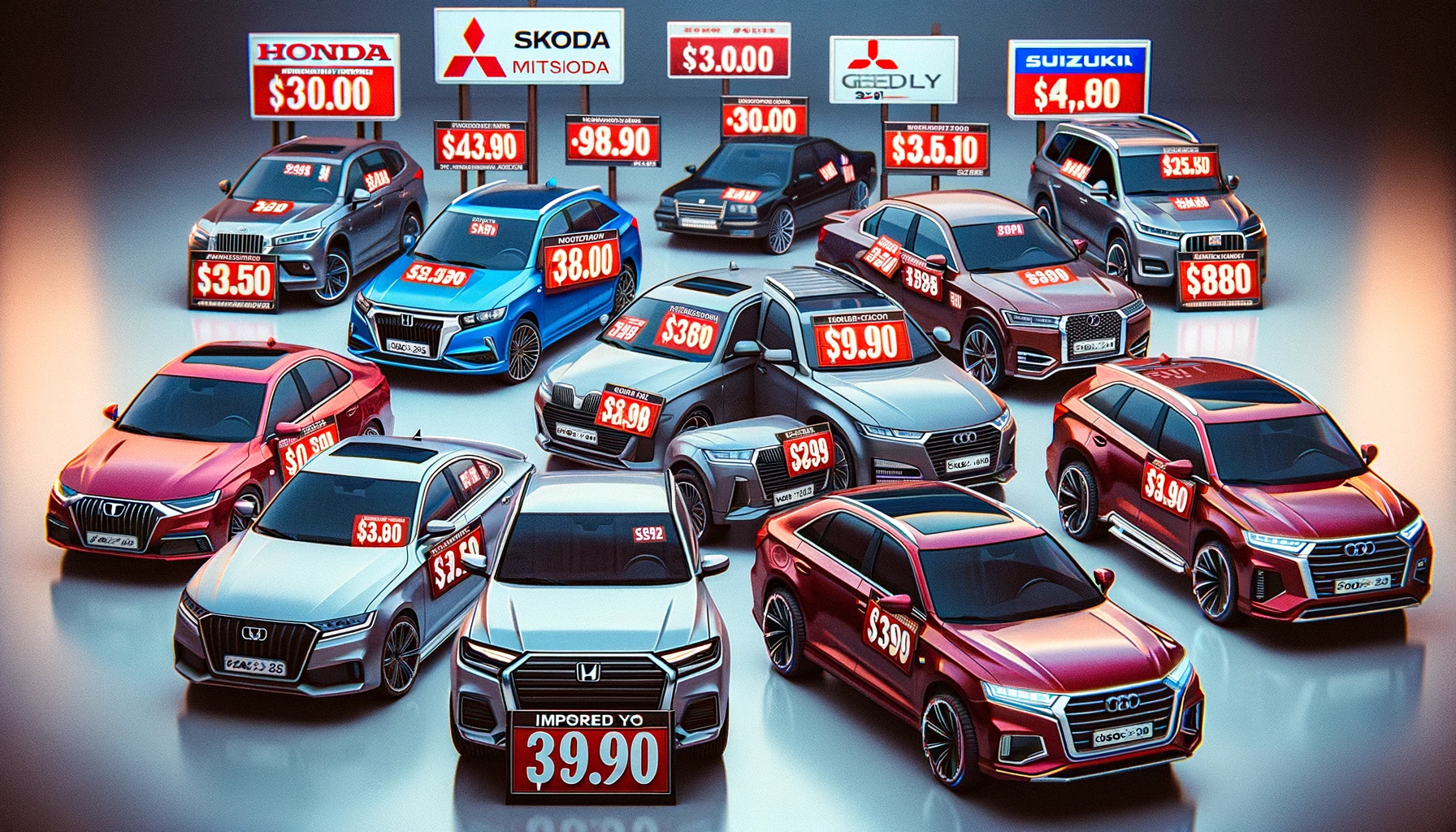 Изменения цен на Skoda, Honda, Mitsubishi и другие марки из параллельного импорта в России