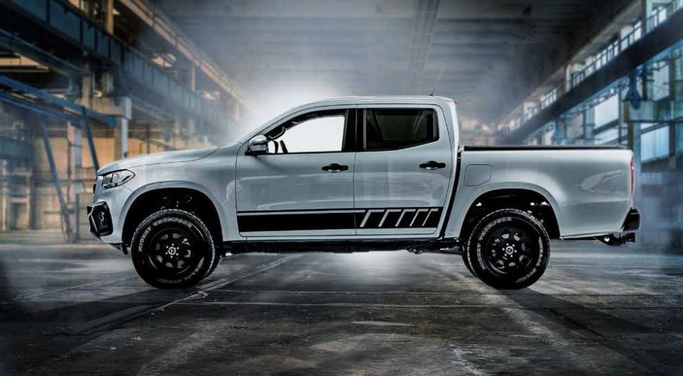 Пикап «в квадрате»: Mercedes-Benz X-Class получил оффроудную версию с увеличенным клиренсом