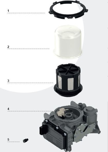 Картридж осушителя WABCO 4329015002 -  для VOLVO и RENAULT