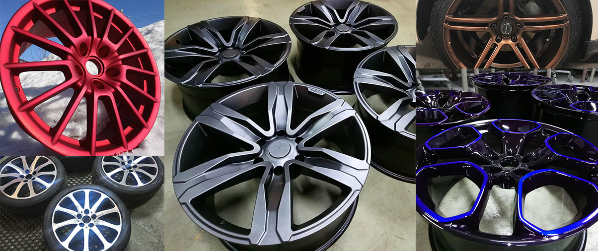 Покраска авто порошковой краской