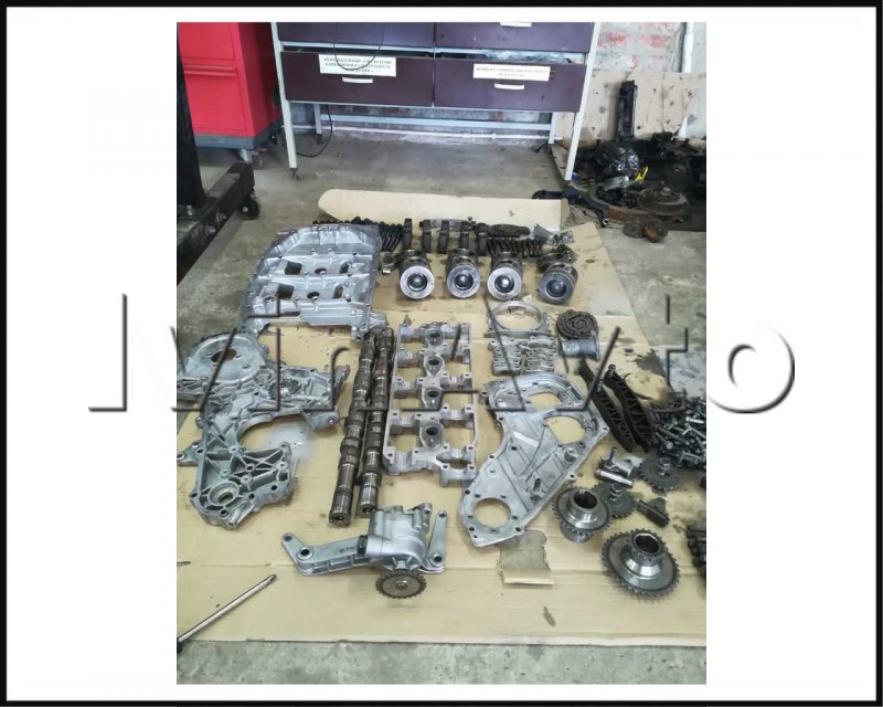 Двигатель Шорт блок+ГБЦ в сборе Хендай Гранд Старекс (Hyundai Grand Starex) евро 4 (столбик)