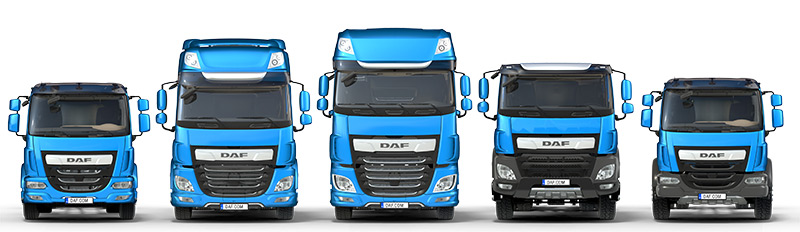 Автомобили DAF новых серий CF и XF (Евро 4/5 и Евро 6)