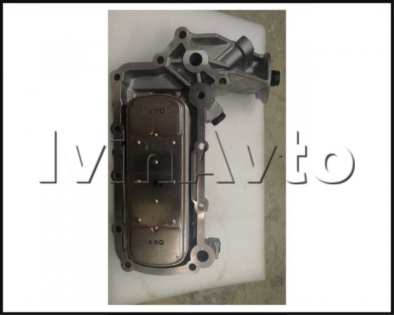 Маслоохладитель/теплообменник радиатор масляный Е4 P2 Hyundai/Kia 264004A450