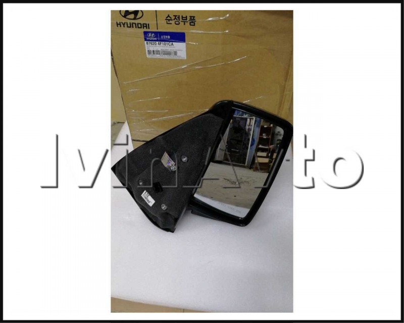 Зеркало левое в сборе с электроприводом Porter2 Hyundai/Kia 876104F102CA