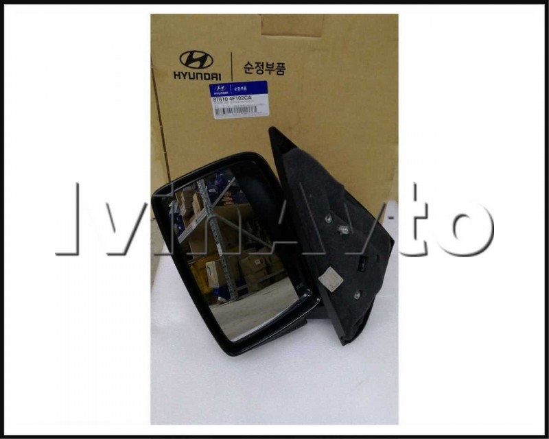 Зеркало правое в сборе с электроприводом Porter2 Hyundai/Kia 876204F101CA