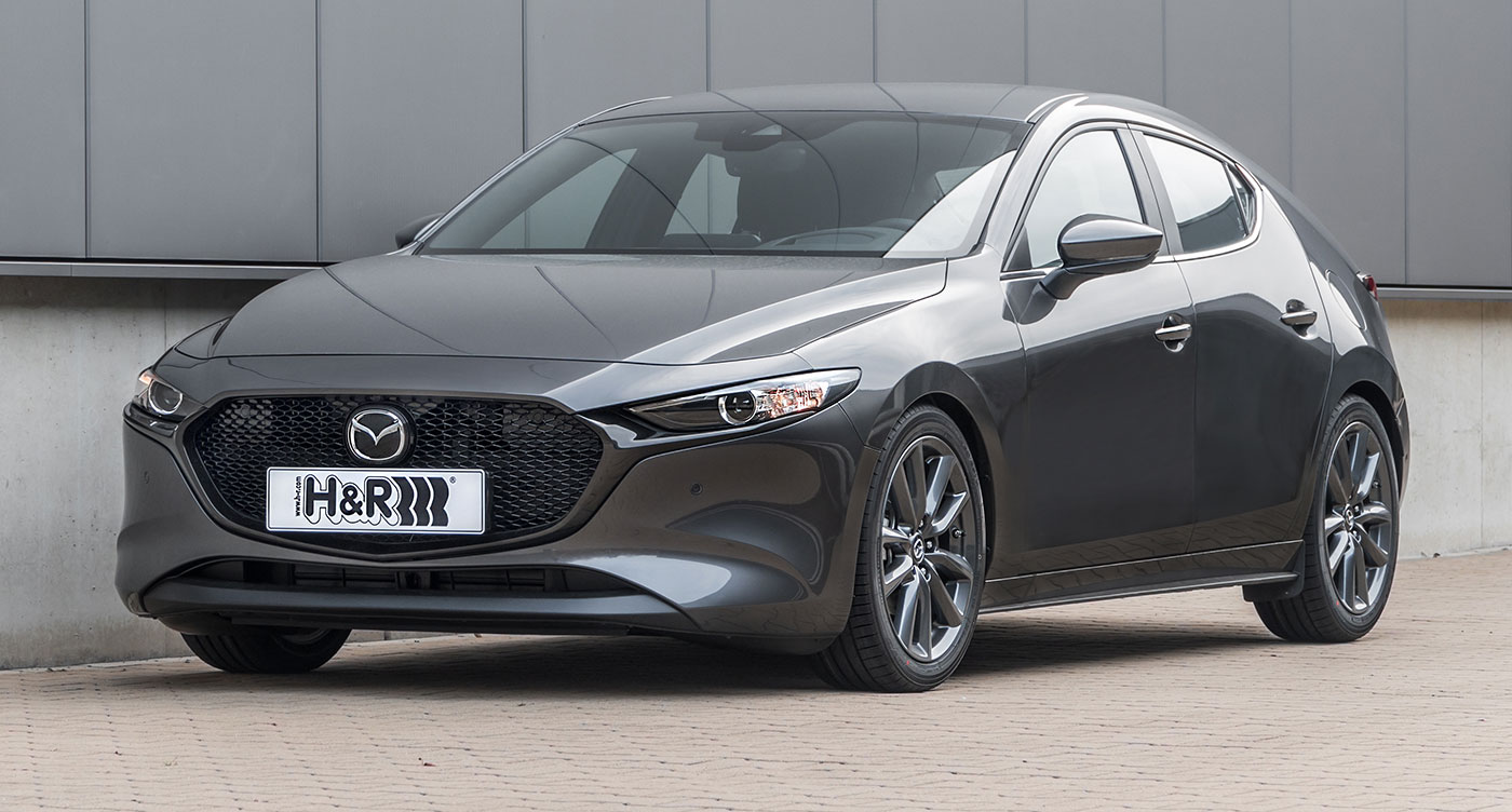 Заниженные пружины H&R для Mazda 3