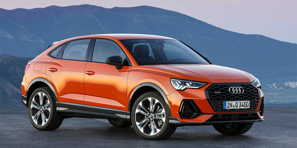 Вертикальные кроссоверы. Audi q3 Sportback. Кроссовер Ауди q3 Спортбэк. Audi q3 Sportback 2019. Audi Sportback кроссовер.