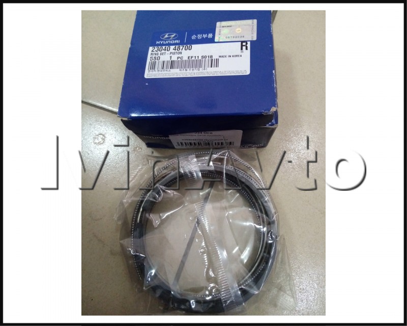 Кольца поршневые D4GA Hyundai/Kia 2304048700