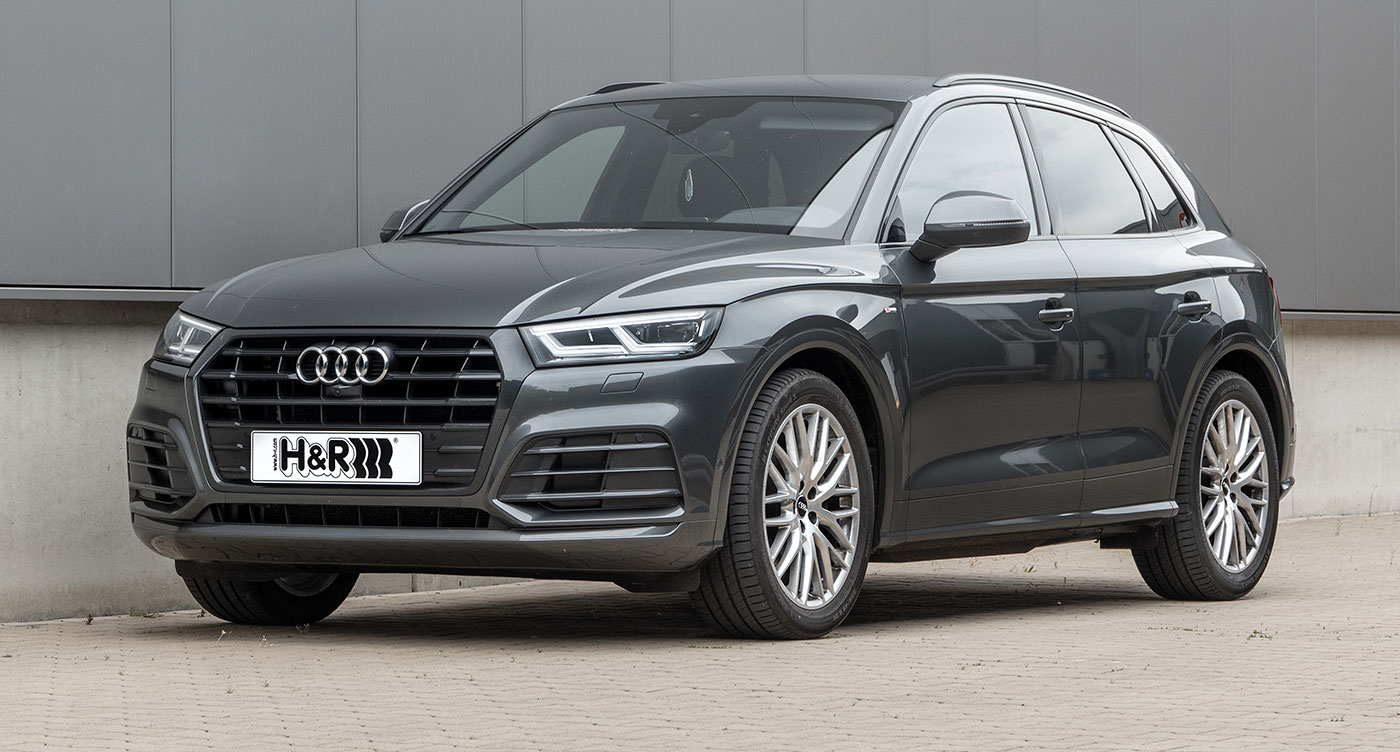 Заниженные пружины H&R для Audi Q5