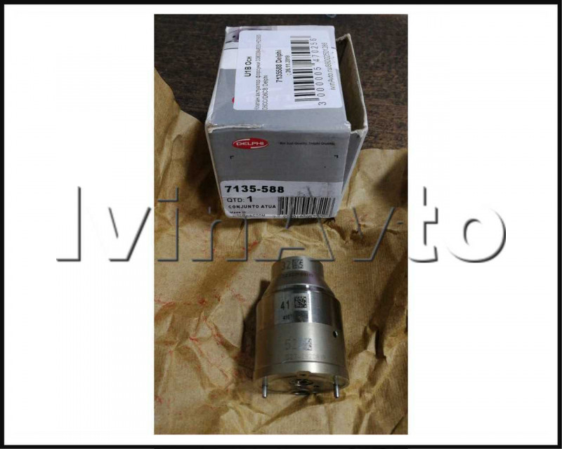 Клапан актуатор форсунки 3380084820 HD500 D6CC/D6CB Delphi 7135588