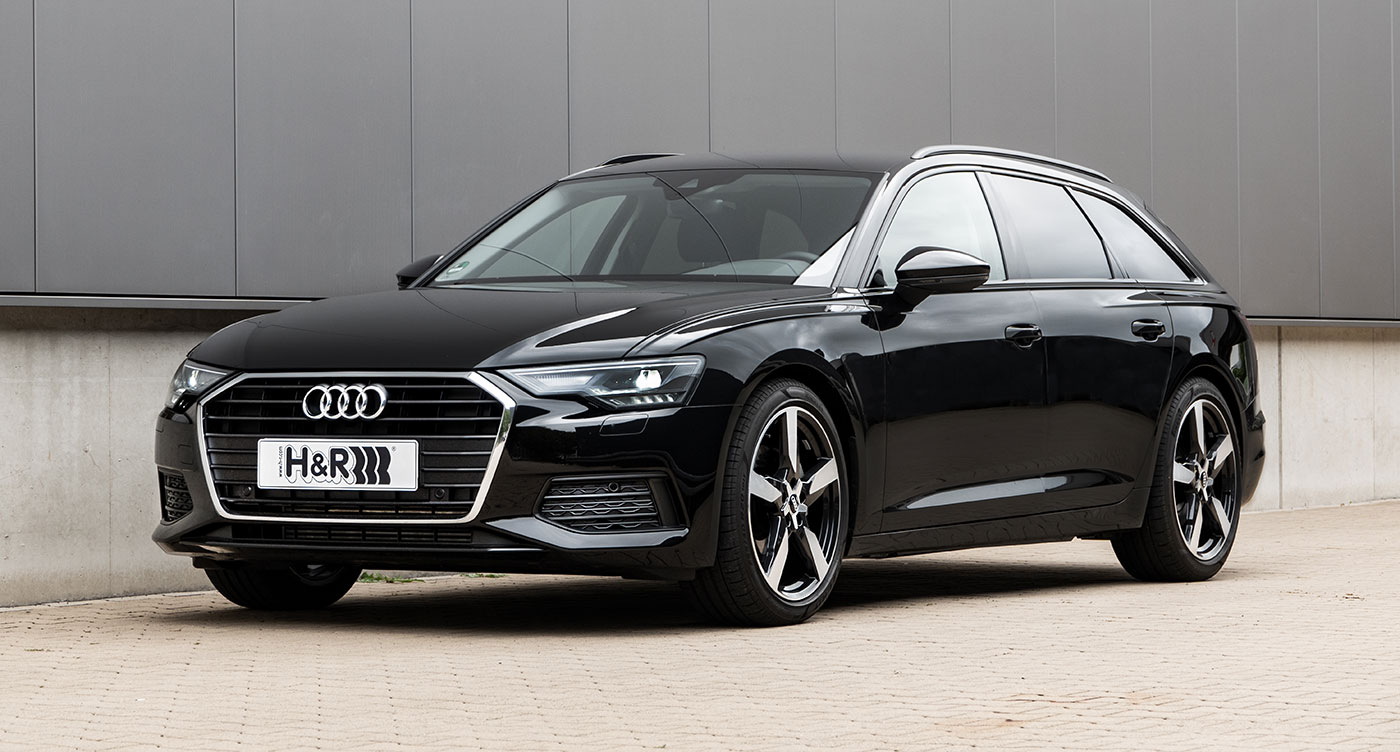 Заниженные пружины H&R для Audi A6 Avant