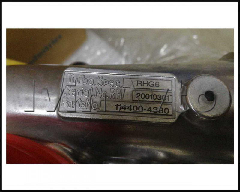 Турбокомпрессор 6HK1,6BG1 Forward CHINA 1144004380