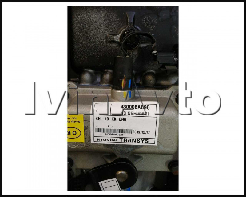 КПП в сборе HD120 D6DA22 Hyundai/Kia 430006A690, 430006A691