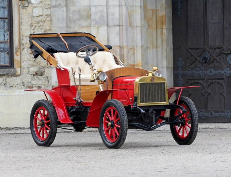 Автомобиль Laurin and Klement voiturette 1905 года