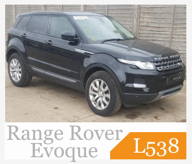 New and used spare parts Range Rover Evoque