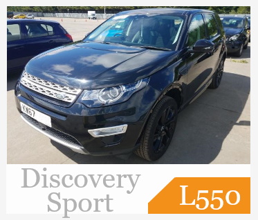 New and used spare parts Land Rover Discovery Sport