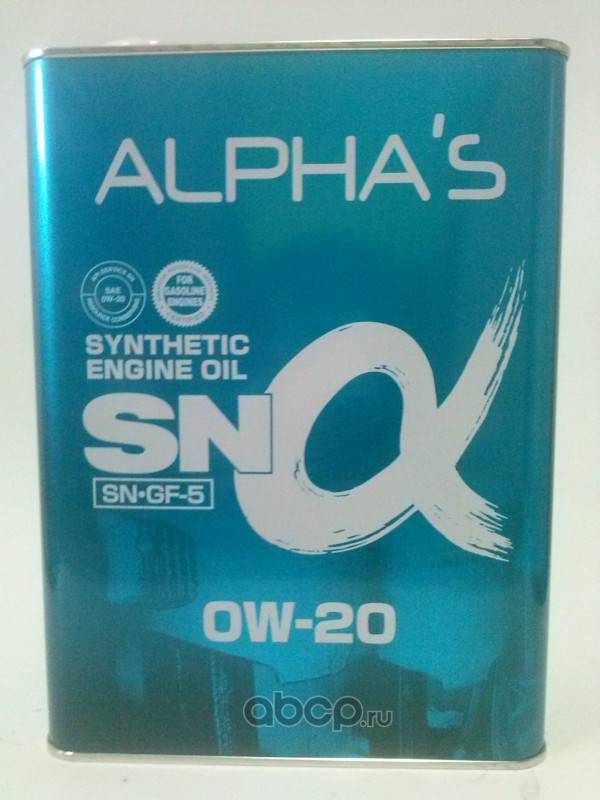 ALPHA'S 0w20