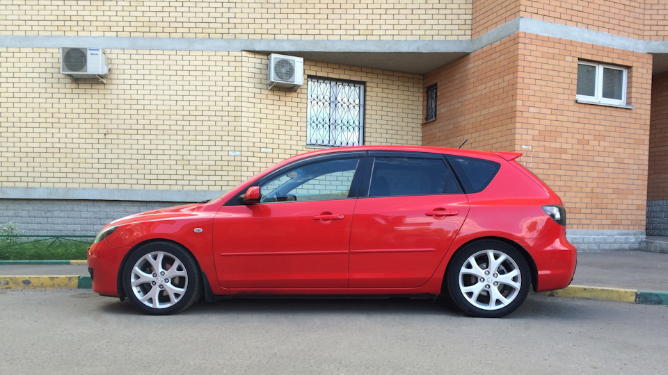 Занижение mazda 3 bk