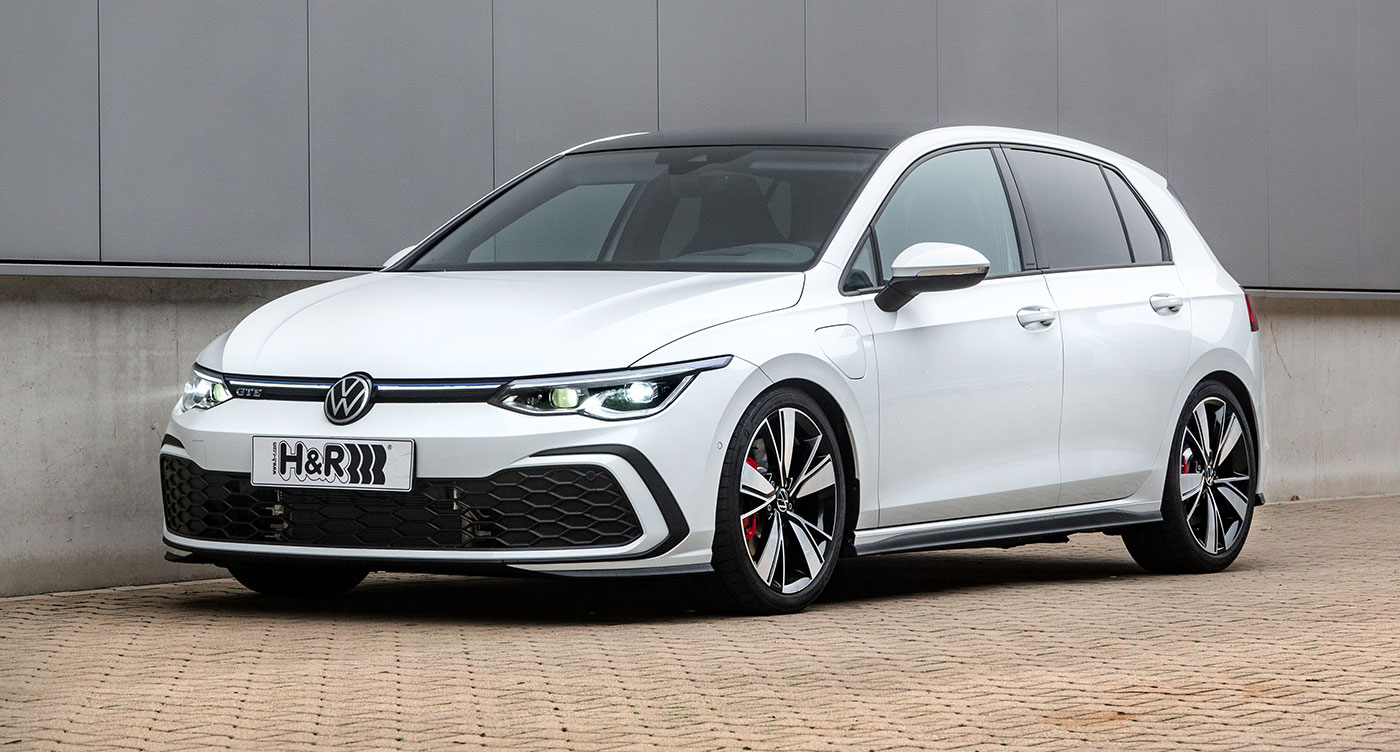 H&R VW Golf VIII GTE + e-Hybrid