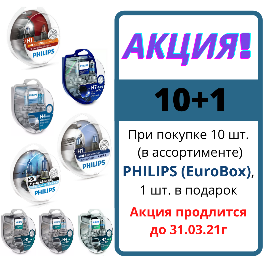 АКЦИЯ март на серию Vision 10+1
