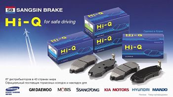 Колодки и тормозные диски SANGSIN BRAKE (Hi - Q)