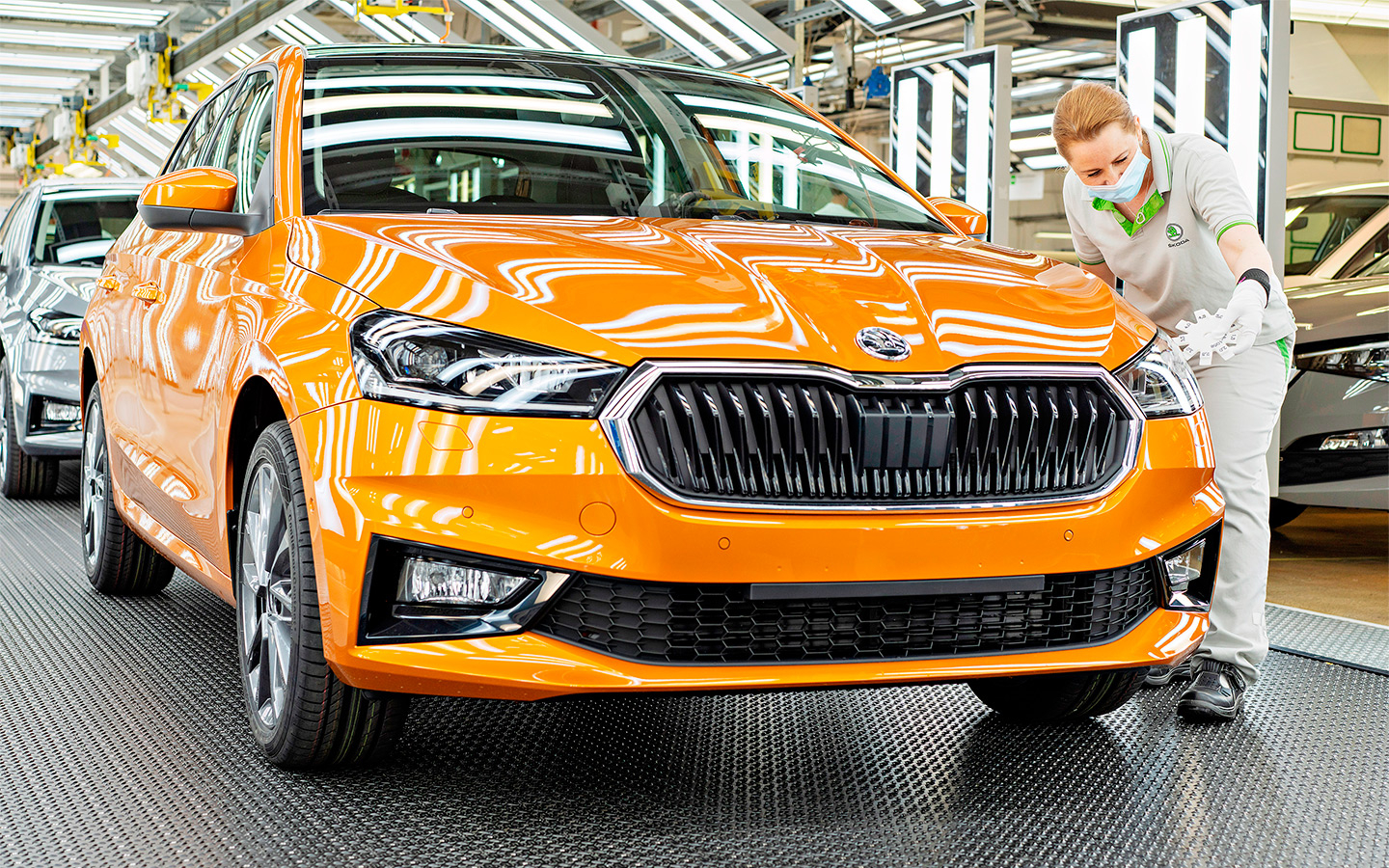 Skoda запустила производство новой Fabia