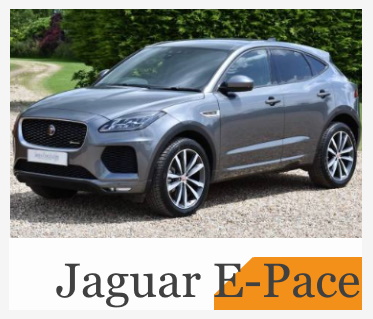 New and used parts Jaguar E-Pace