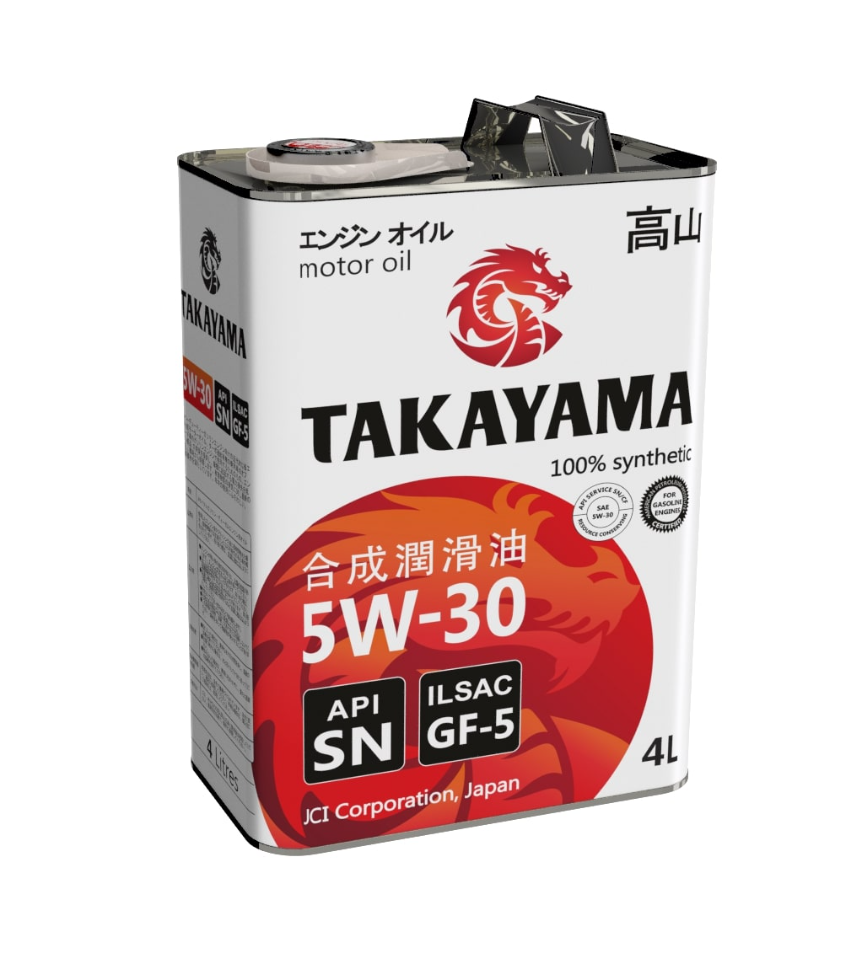 Моторное масло TAKAYAMA GF-5 SN 5W30 4L 605043