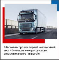 Электрогрузовик Volvo FH Electric