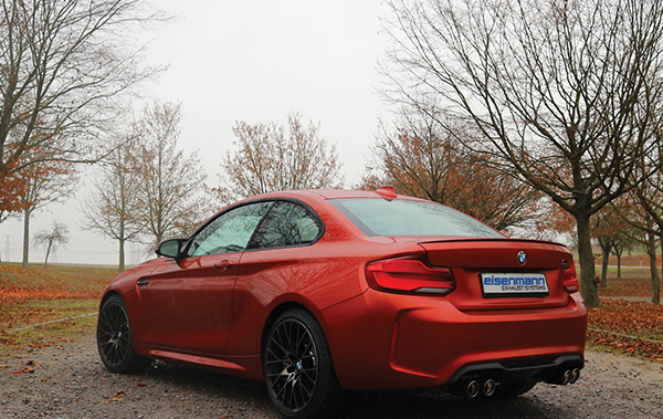 Полная выхлопная система EISENMANN для BMW F87 M2