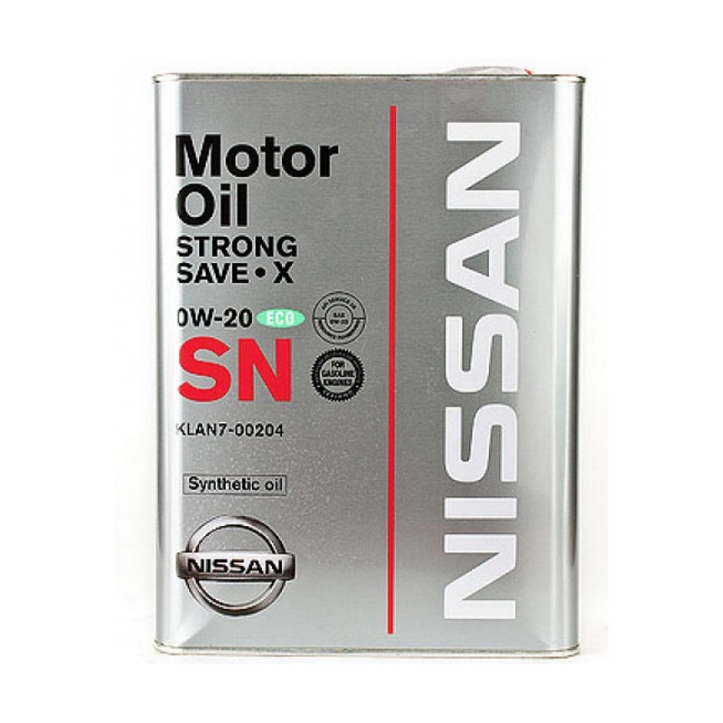 АКЦИЯ Масло моторное NISSAN SN STRONG SAVE X SN/GF-5 0W20, 4л (Япония) СПЕЦИАЛЬНАЯ ЦЕНА!!!