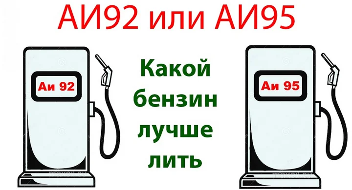 Какой бензин лучше 92 или 95 для ваз