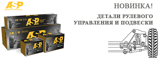 Детали подвески ASP в ассортименте «Бином»