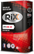 Моторное масло RIXX