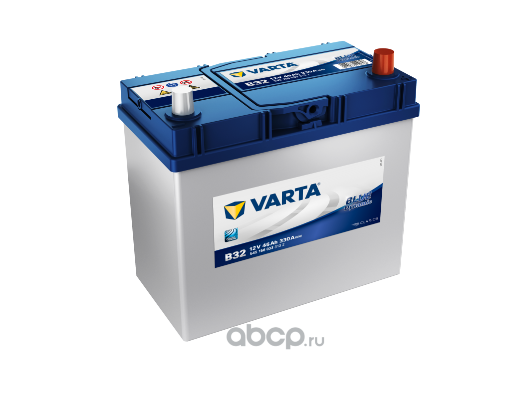 Varta 545156033 Аккумуляторная батарея 45Ah Аккумуляторная батарея 45Ah