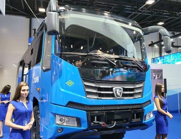 КамАЗ показал новый вахтовый автобус для «Газпрома»