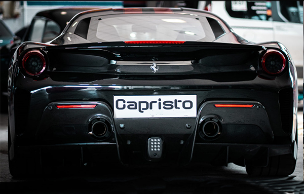 Выхлопная система Capristo для Ferrari 488