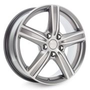 Диск литой SKAD 1580735 Адмирал 6.5x16 5/112 ET42 DIA57.1 Алмаз-грей
