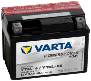 Аккумуляторная батарея Varta 503014003 POWERSPORTS AGM 3А/ч 40А 12В обратная (-) (+) полярн. стандартные (Европа) клеммы