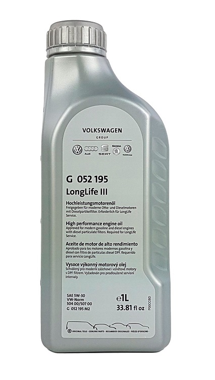 Купи оригинальное масло VAG LONGLIFE 5W30 по акции