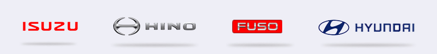 Isuzu, Hino, Fuso, Hyudai