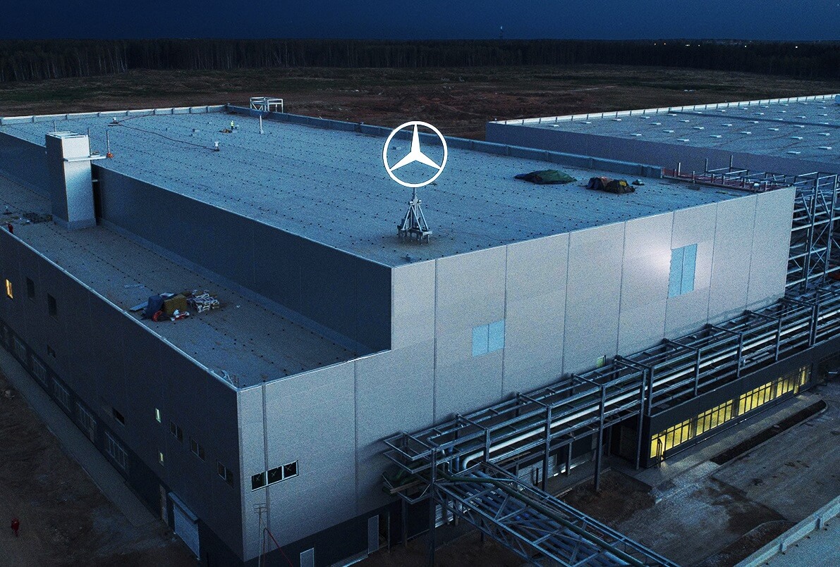 Китайского преемника Mercedes на заводе в Подмосковье.  
