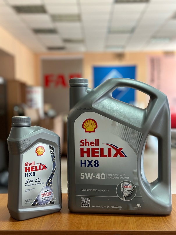 В наличии большой выбор масел Shell HELIX