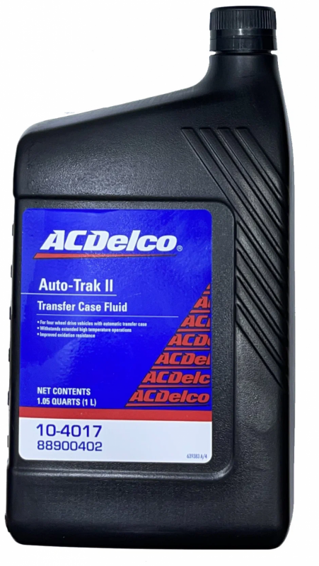 AC DELCO 104017 Масло трансмиссионное AC DELCO AUTO-TRAK II Transfer Case (1L)