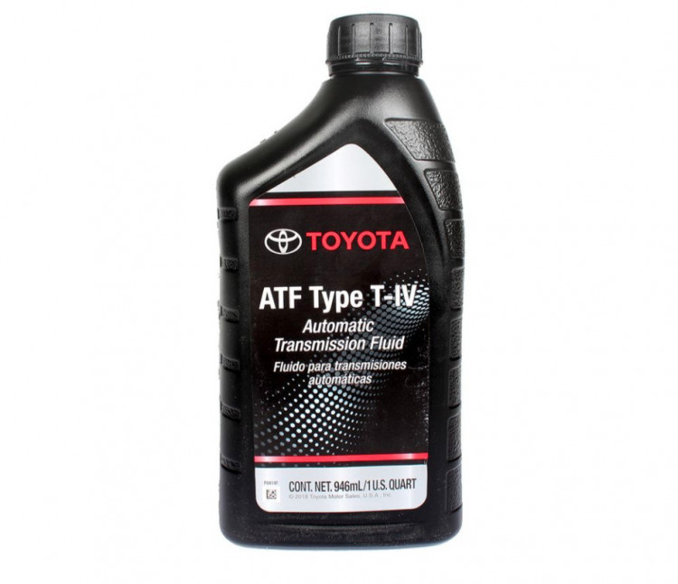 Масло трансмиссионное TOYOTA ATF TYPE T-IV (0,946л)*6