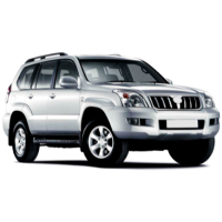 Монтажный комплект задних колодок TOYOTA LAND CRUISER 120