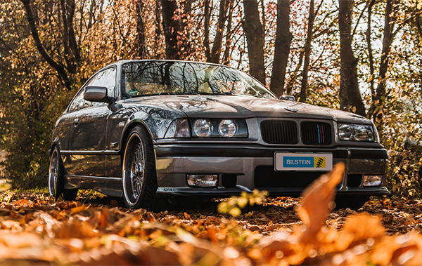 Тюнинг BMW E36: идеальное занижение с комплектами винтовой подвески BILSTEIN