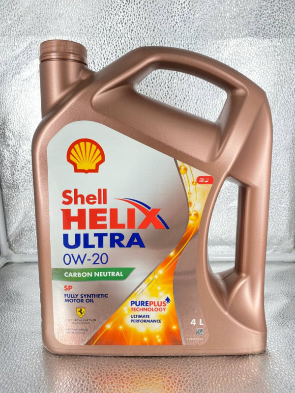 Масло моторное SHELL HELIX ULTRA SP 0W20 4L