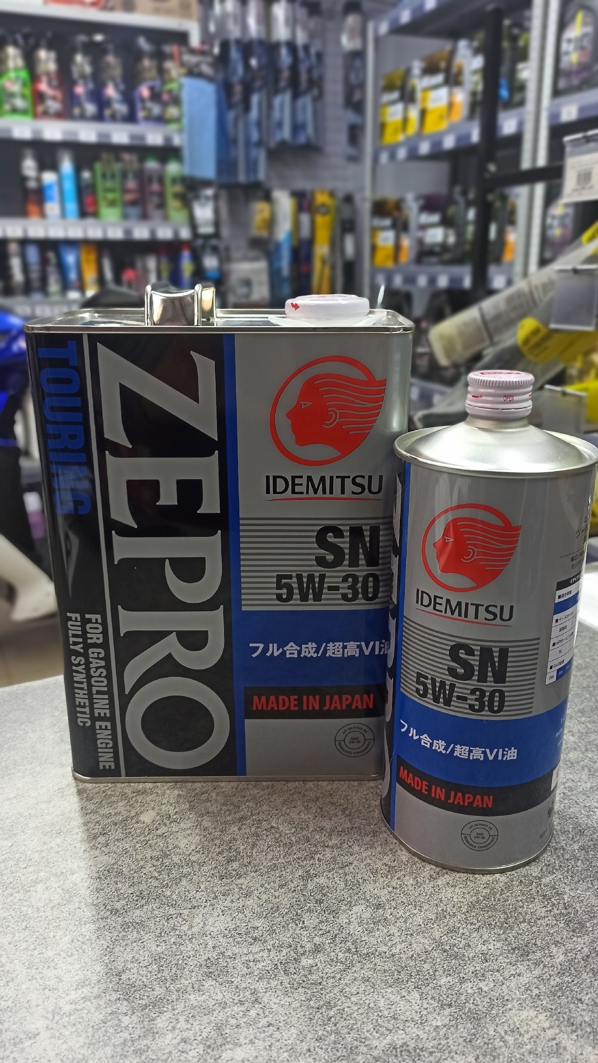 Моторное масло IDEMITSU Zepro Touring 5W-30